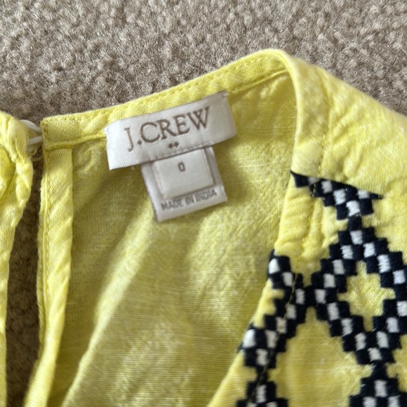 J Crew Embroidered Tann - Picture 3 of 4